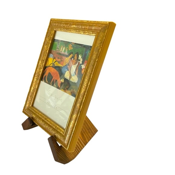 Paul Gauguin Arearea Tahitian
Women and Red Dog with Blue Tree Print Framed 5x7 - Picture 2 of 5
